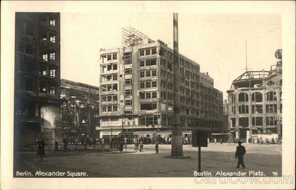 Alexander Platz Berlin Germany