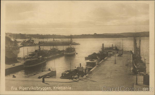 Fra Piperviksbryggen Oslo Norway