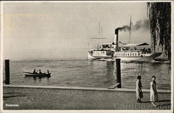 Steamer on Lake Constance (Bodensee) Steamers