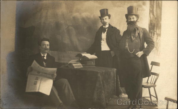 Bearded Men - Ste. Anne De Beauque College PQ Canada