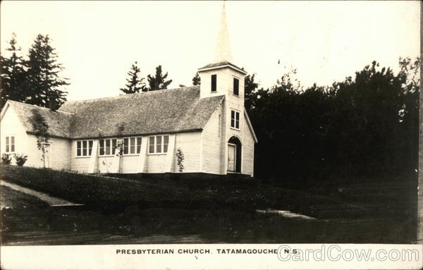 Presbyterian Church on a Hill Tatamagouche NS Canada