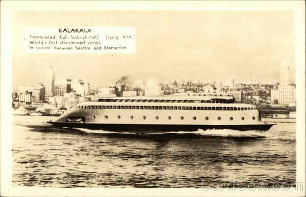 Steamer Kalakala Steamers