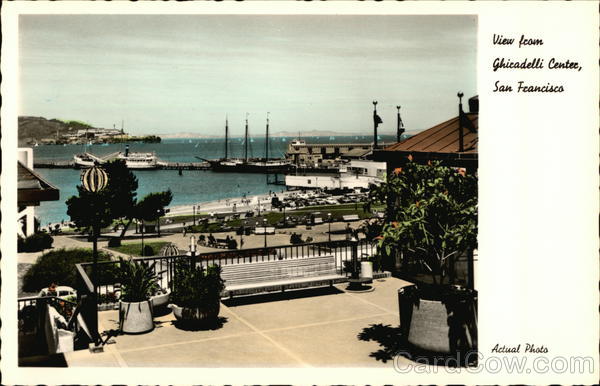 View from Ghicadelli Center San Francisco California