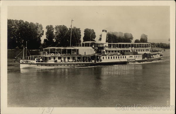 Donaudampfer Saturnus der DDSG Steamers
