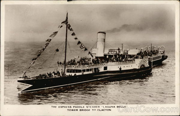 The Express Paddle Steamer Laguna Belle Steamers