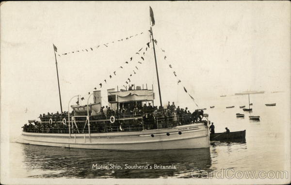 Motor Ship, Southend's Britannia Boats, Ships
