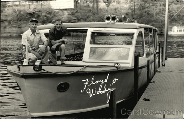 Floyd & Woody With Boat Boats, Ships