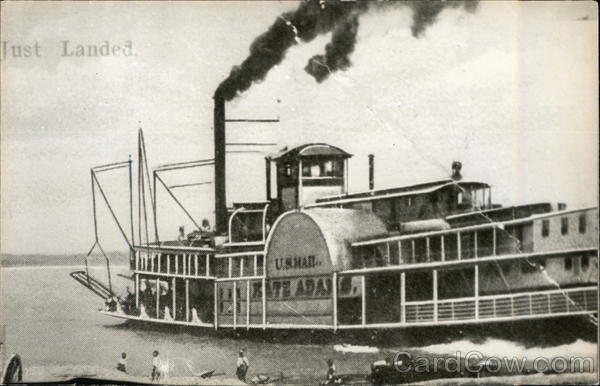 US Mail Steamer Kate Adams Steamers