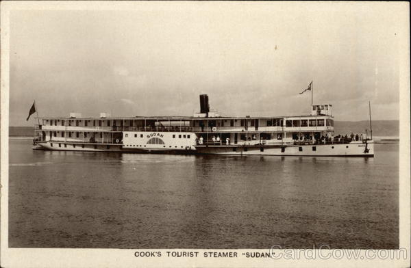 Cook's Tourist Steamer Sudan Steamers
