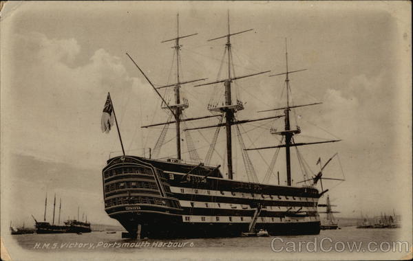 H.M.S. Victory, Portsmouth Harbour England Hampshire