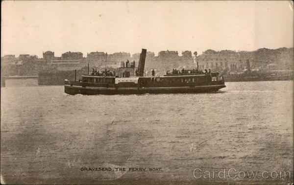 Gravesend, The Ferry Boat England