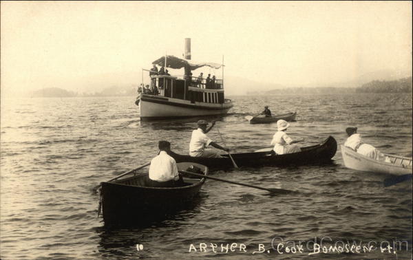 Steamer Arthur B. Cook Bomoseen Vermont