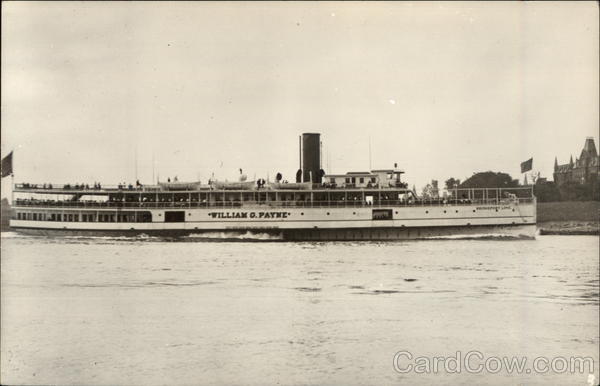 Steamer William G. Payne, Bridgeport Line Steamers