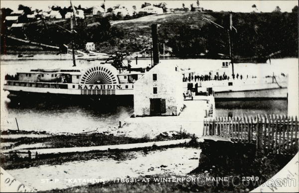 Steamer Katahdin Winterport Maine