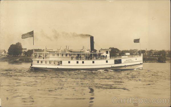 Steamer Juliette, Isles of Shoals SS Co. Steamers
