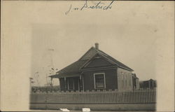 A Dietrich Bros. house Mulberry, KS Postcard Postcard Postcard