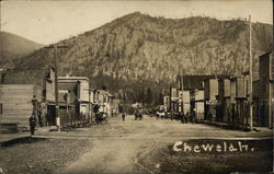 Street Scene Chewelah, WA Postcard Postcard Postcard