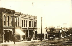 Businesses along Main Street Mayville, MI Postcard Postcard Postcard