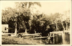 Scenic View of Caswell's Pond Postcard