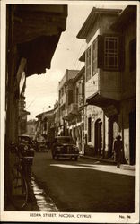 Ledra Street Nicosia, Cyprus Greece, Turkey, Balkan States Postcard Postcard Postcard