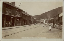Neath Road Briton Ferry Postcard