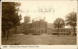 Waltham Watch Company Massachusetts Postcard Postcard Postcard