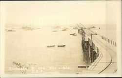 Ships and Pier Ensenada, Mexico Postcard Postcard Postcard