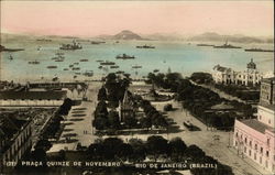 Praca Quinze de Novembro Rio de Janeiro, Brazil Postcard Postcard Postcard