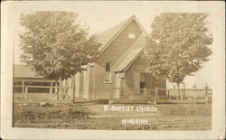 Baptist Church Minesing, ON Canada Ontario Postcard Postcard Postcard