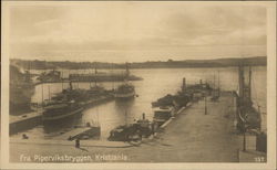 Fra Piperviksbryggen Postcard