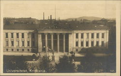 Universitetet Postcard