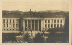 Universitetet Oslo, Norway Postcard Postcard Postcard