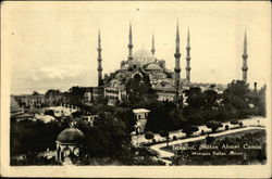 Sultan Ahmet Camisi Postcard