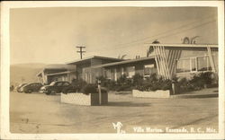 Villa Marina Hotel In Ensenada, B.C. Postcard
