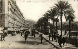 Avenue de Verdun Postcard