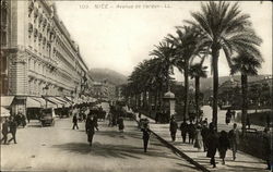 Avenue de Verdun Nice, France Postcard Postcard Postcard