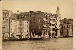Hotel de Rome et Pension Suisse Venice, Italy Postcard Postcard Postcard