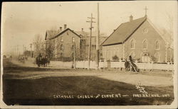 Catholic Church and Convent Postcard