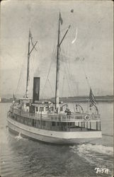Steamer "Rosalie" Postcard