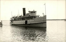 Steamer "Moosehead", Maine Central RR Postcard