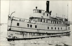 Str. Samoset, MaineCentral R. R. Postcard