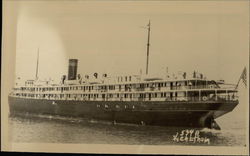 Steamer "Chatham" Postcard