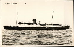 SS King Orry, OMSP Co. Postcard