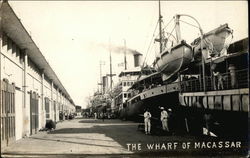The Wharf of Macassar Postcard
