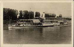 Donaudampfer "Saturnus" der DDSG Postcard