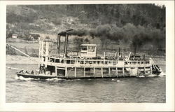 Steamer "Courier" Postcard