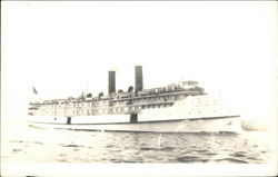 Steamer on the Water Steamers Postcard Postcard Postcard