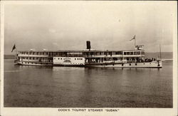 Cook's Tourist Steamer "Sudan" Postcard