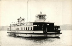 Ferry Poughkeepsie Postcard