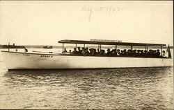 Excursion Boat, "Spray V" Postcard